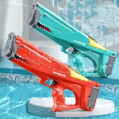 Automatic Electric Water Gun Toy – Shark Edition! AllvueCo