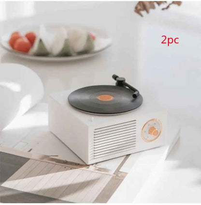 Wireless Retro Phonograph Speaker - Mini Portable Bluetooth-Compatible Design