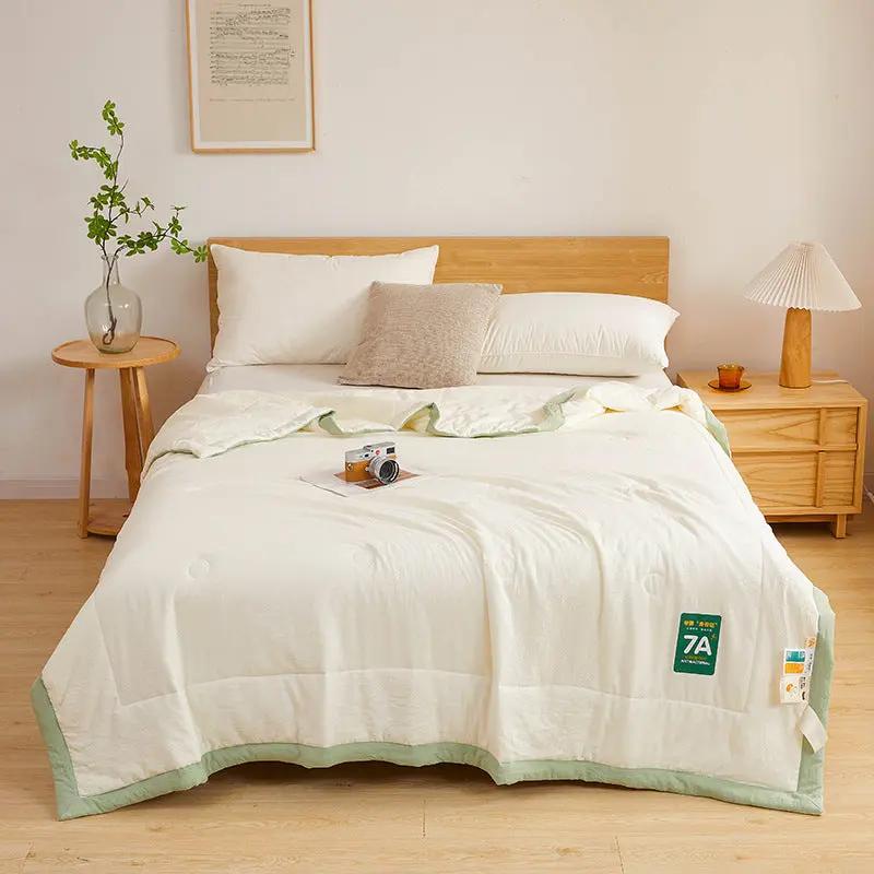 Antibacterial Raw Cotton Washable Summer Cool Quilt - Quality Bedding - AllvueCo