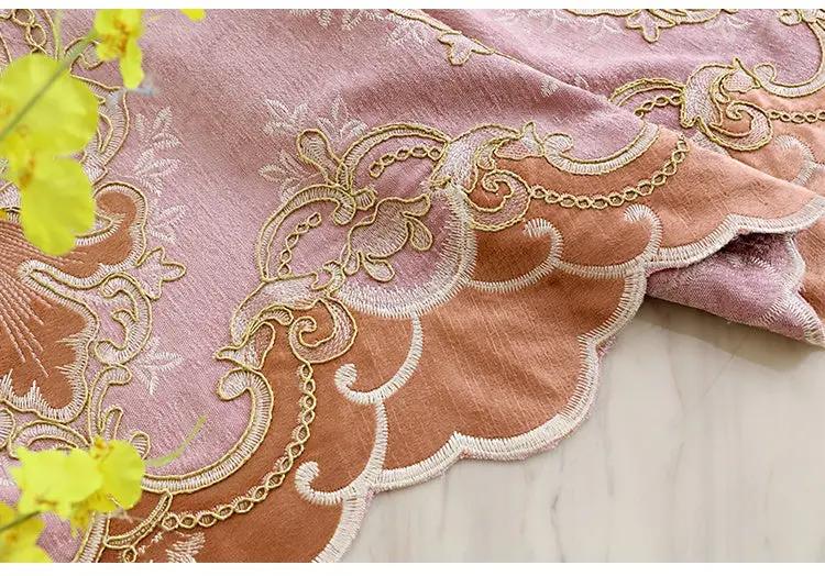 Atmospheric Living Room Floor Curtain - Full Blackout Design - AllvueCo