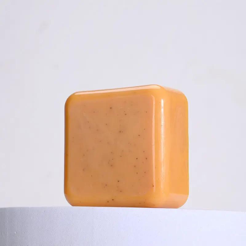 Frosted Handmade Cleansing Bath Turmeric Soap - Natural Skin Care - AllvueCo