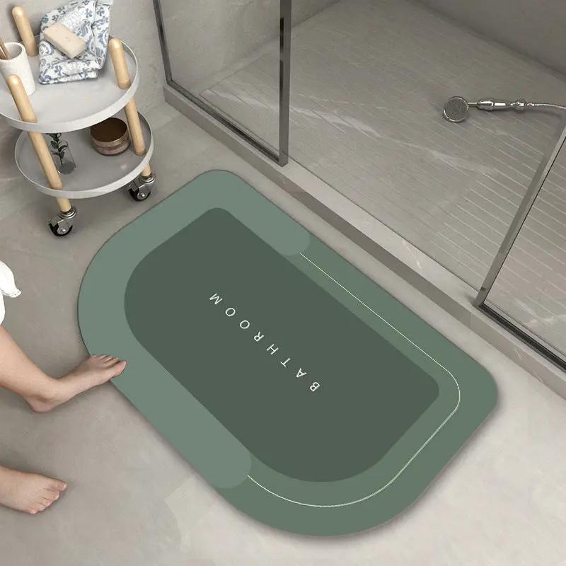 Bathroom Absorbent and Quick-Drying Floor Mat - Functional Design - AllvueCo