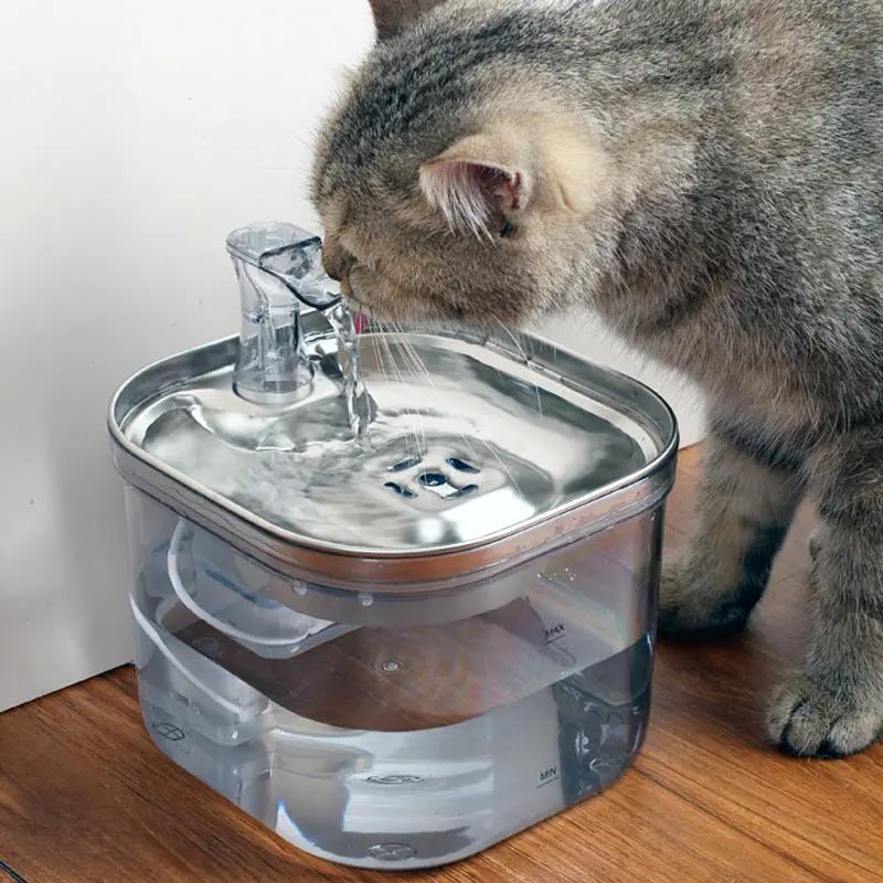 Pet Stainless Steel Automatic Circulation Water Dispenser - AllvueCo