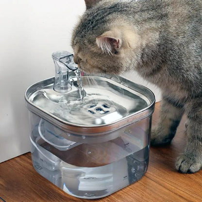 Pet Stainless Steel Automatic Circulation Water Dispenser - AllvueCo