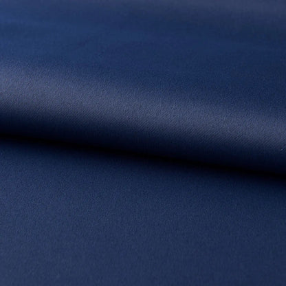 Dark Blue Bedroom Blackout Fabric Printed Curtains - Stylish Window Treatment - AllvueCo