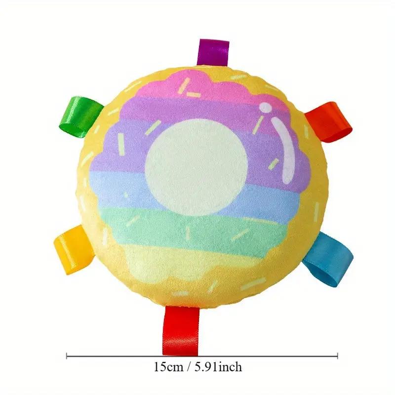 Cartoon Plush Flying Disc Toy Dog For Outdoor Play, Bite-res | Electronic Learning Toys - AllvueCo