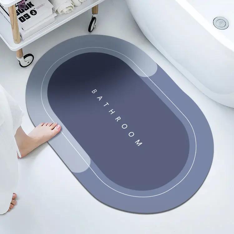 Bathroom Absorbent and Quick-Drying Floor Mat - Functional Design - AllvueCo