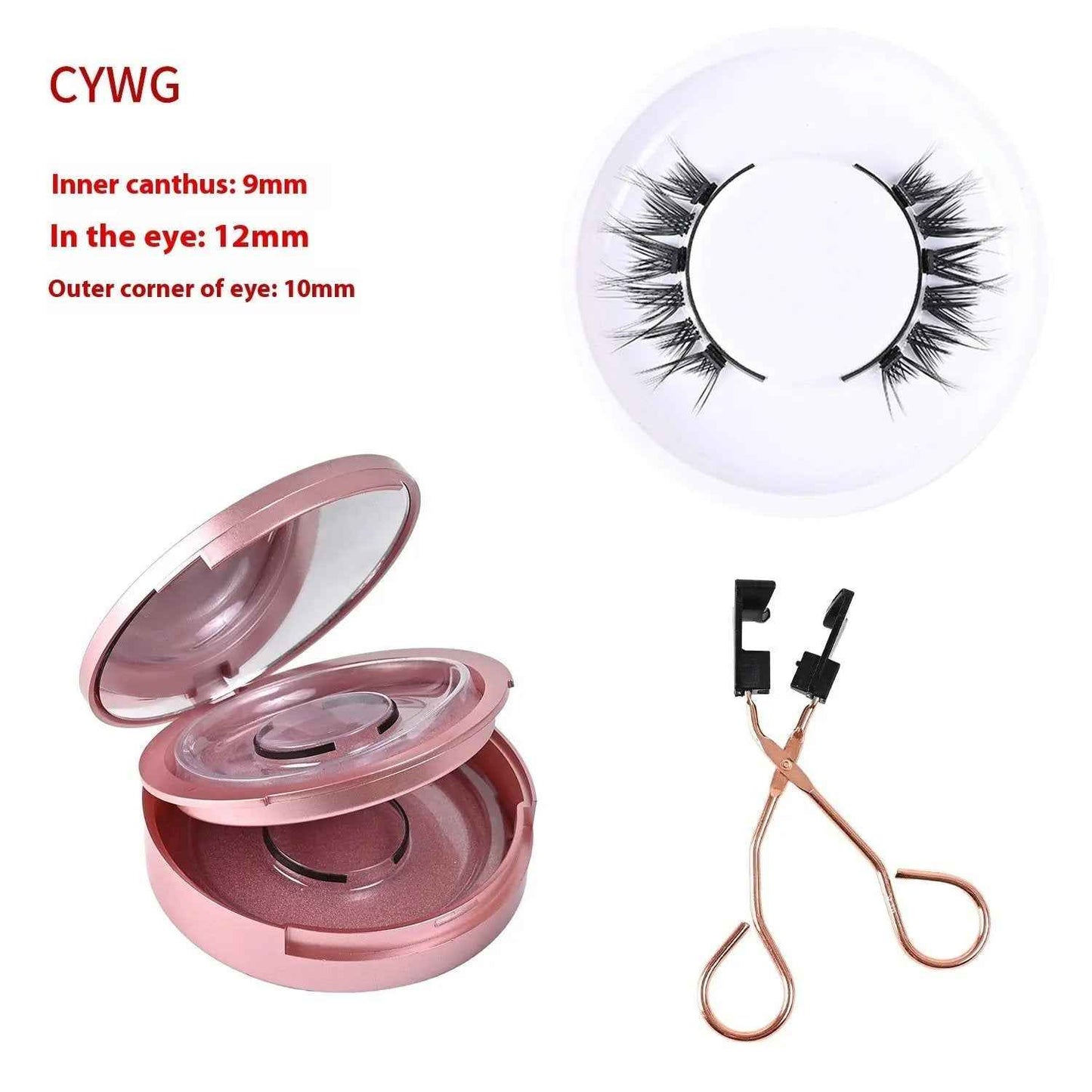 Magnetic False Eyelashes - Glue-free Collection for a Natural Look
