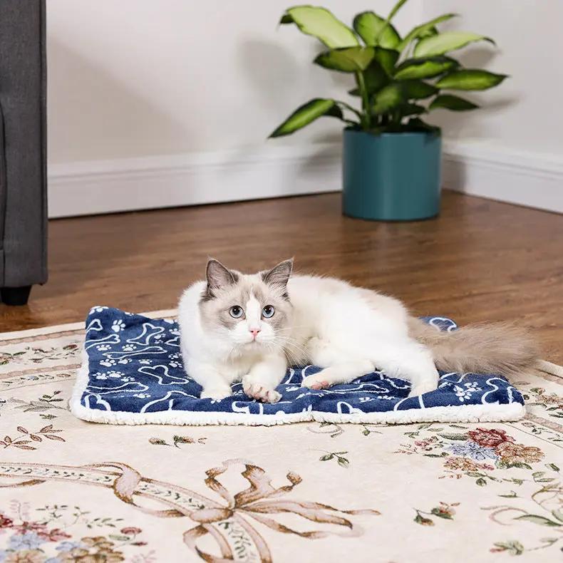 Pet Cartoon Thick Winter Warm Blanket - Cozy Pet Blanket for All Seasons - AllvueCo