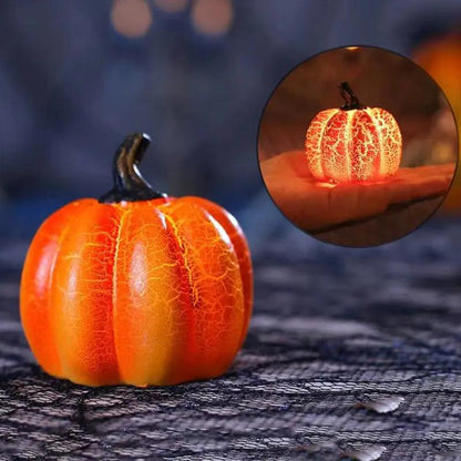 Halloween Pumpkin Lantern - Simulation Pumpkin LED Candle - AllvueCo