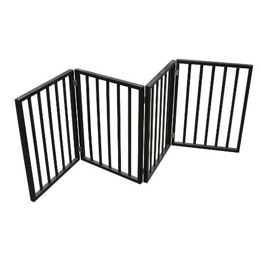 Portable Mesh Pet Safety Gate – Magic Barrier for Doorways & Stairs | No Tools Required - AllvueCo