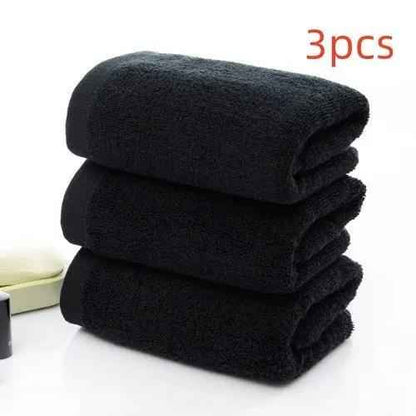 21 Strands of Durable and Stylish Black Cotton Towels