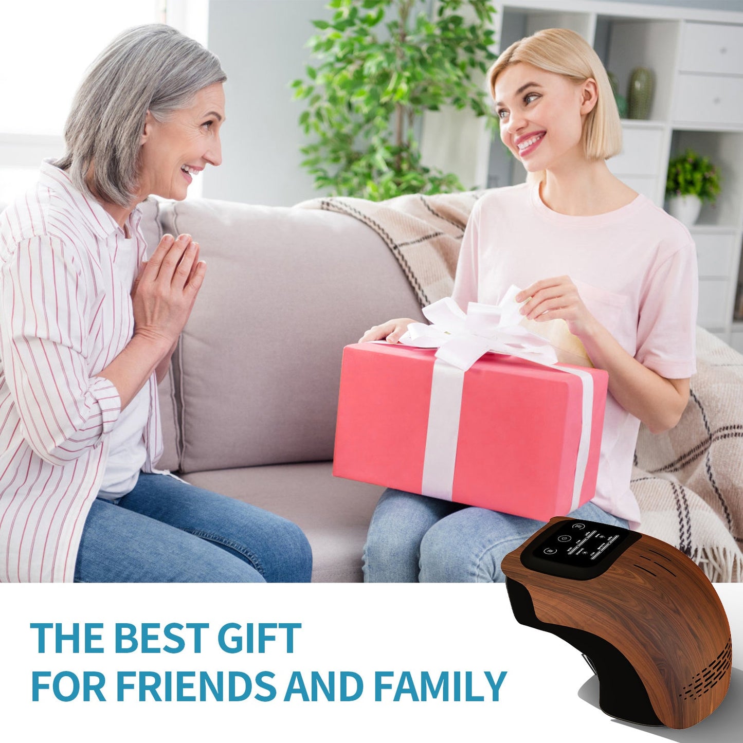 Intelligent Heated Knee Massager – Infrared, Vibration & Pain Relief Therapy AllvueCo